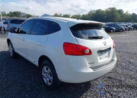 2013 Nissan Rogue S from USA, damaged, VIN JN8AS5MT5DW009297
